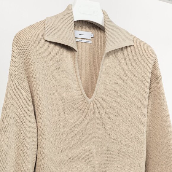 Graphpaper SS/25 Beige Linen Solotex Skipper Knit - Picture 4 of 9